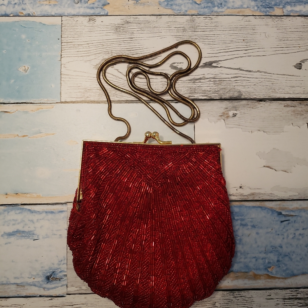 Vintage Beaded Bag
